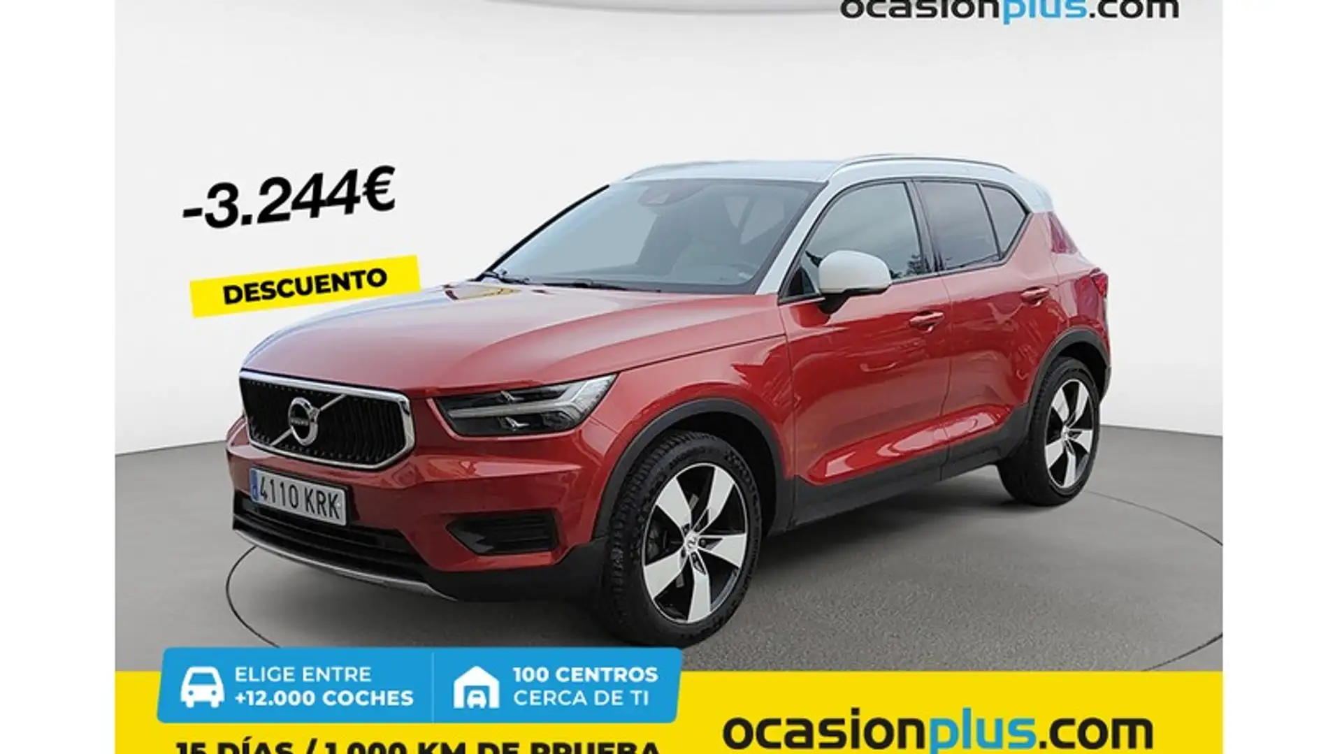 Volvo XC40 D4 Momentum AWD Aut. Rojo - 1
