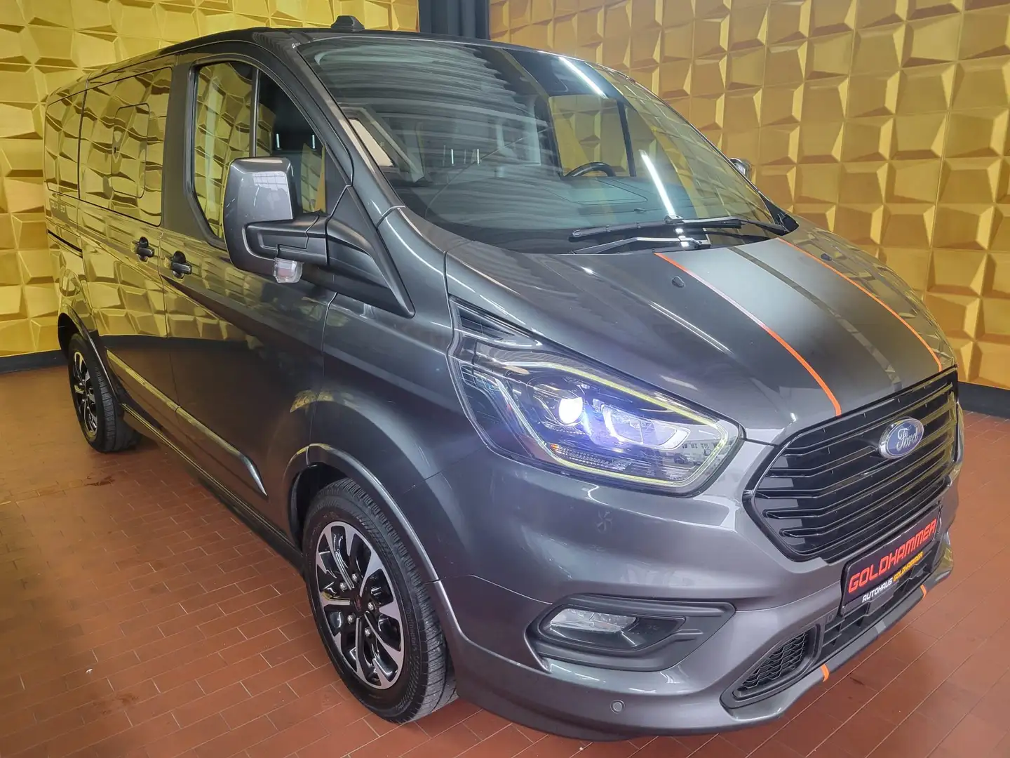 Ford Tourneo Custom L1 SPORT L1 KAMERA/XENON/AHK Grau - 2