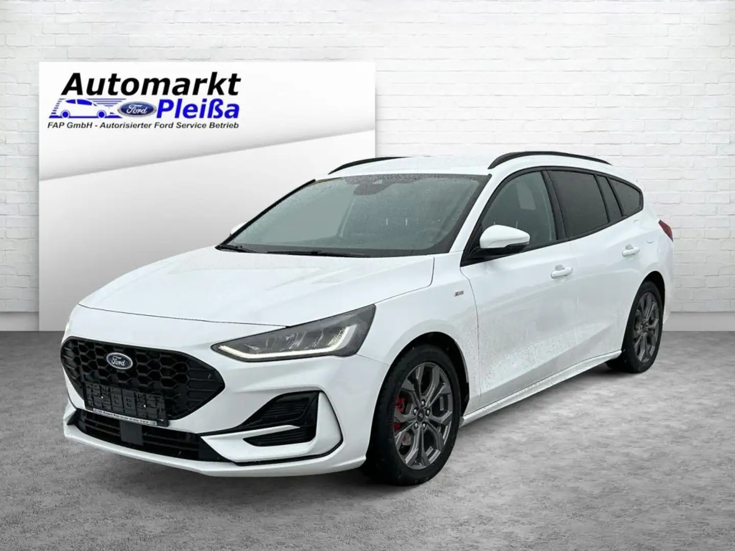 Ford Focus Turnier 1.0 EcoBoost Hybrid ST-LINE DESIGN Wit - 1