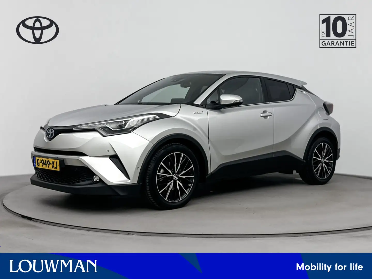 Toyota C-HR 1.8 Hybrid Executive Ultimate | NL-Auto | Parkeers Grijs - 1