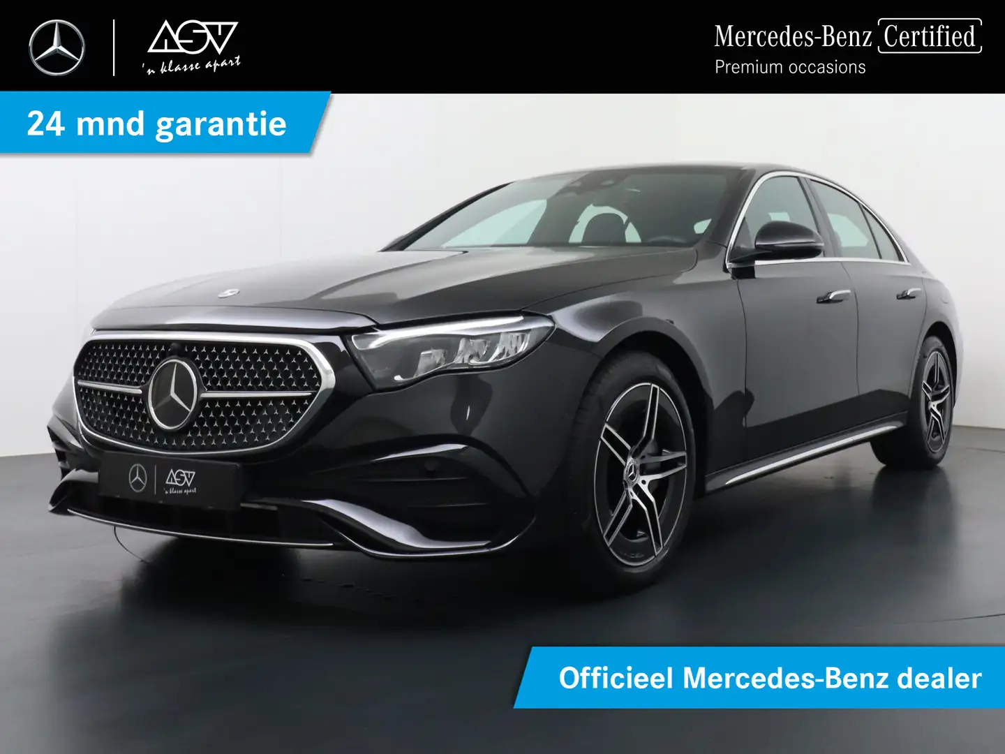 Mercedes-Benz E 300 de AMG Line Rijassistentie pakket, wegklapbare tre Schwarz - 1