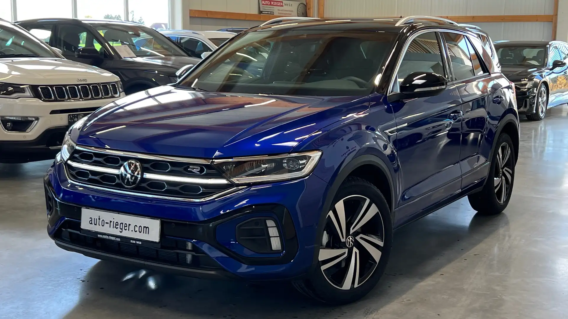 Volkswagen T-Roc R-Line 4Motion AHK, Navi, ACC, Kamera, Matrix-LED Blau - 2
