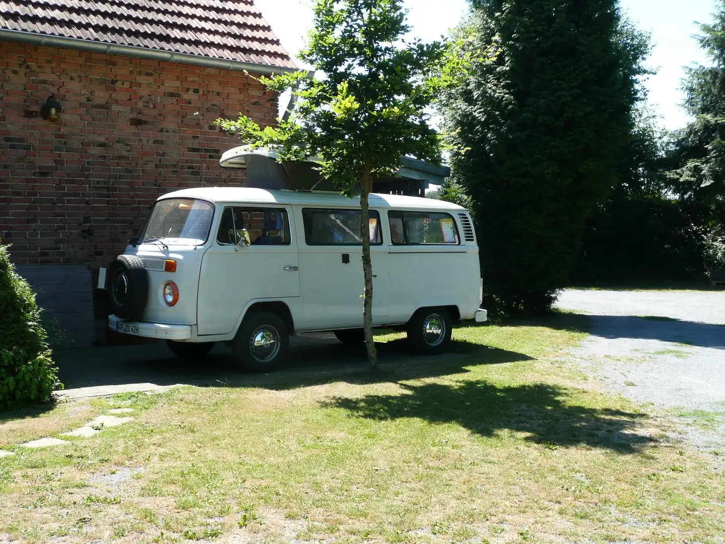 Volkswagen T2 *Hochdach* *Camper* Bianco - 1