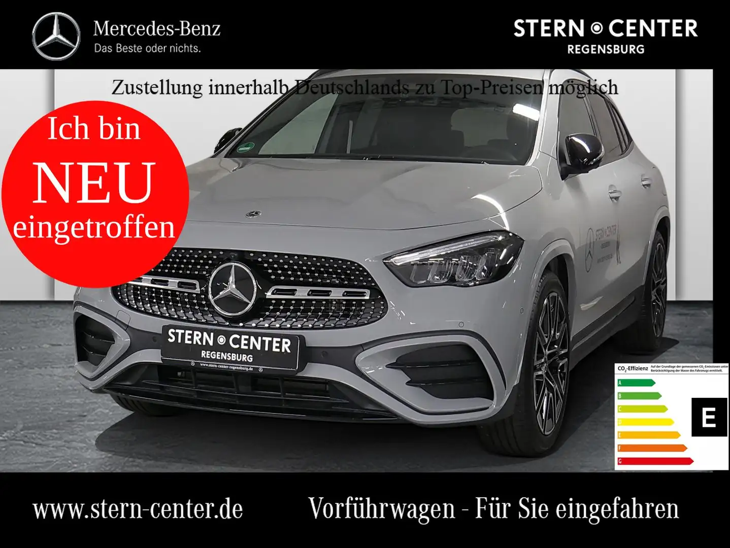 Mercedes-Benz GLA 200 d LED AMG Perf-AGA Wide AHK 360 Night Gris - 1