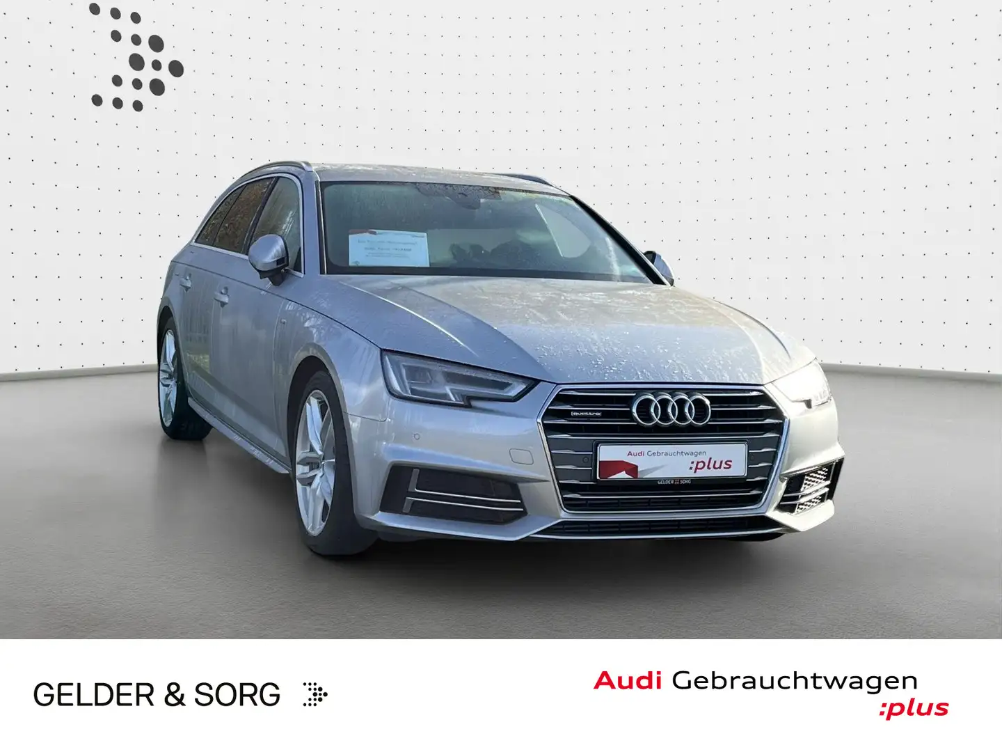 Audi A4 3.0 TDI qu. S line Stand*RFK*Virtual*LE Silber - 1