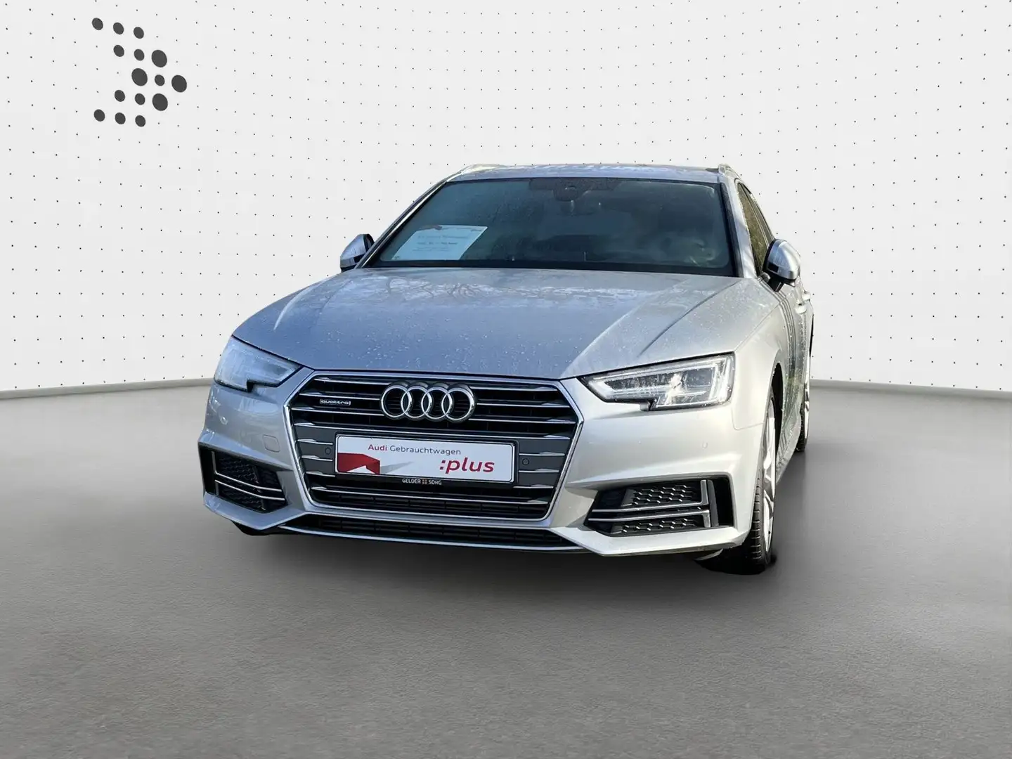 Audi A4 3.0 TDI qu. S line Stand*RFK*Virtual*LE Zilver - 2