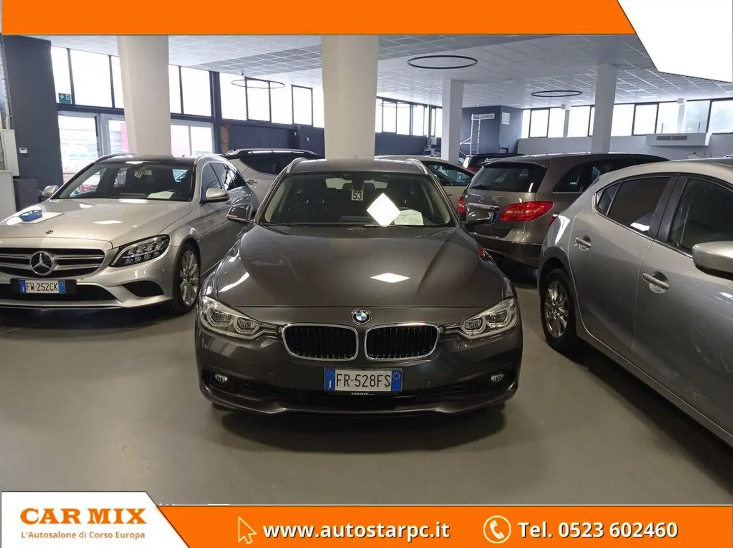 BMW 318 d Touring Business Advantage auto Grau - 2