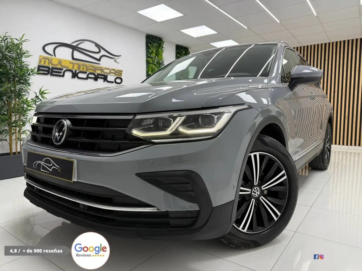Volkswagen Tiguan 1.5 TSI Life DSG 110kW Gris - 2