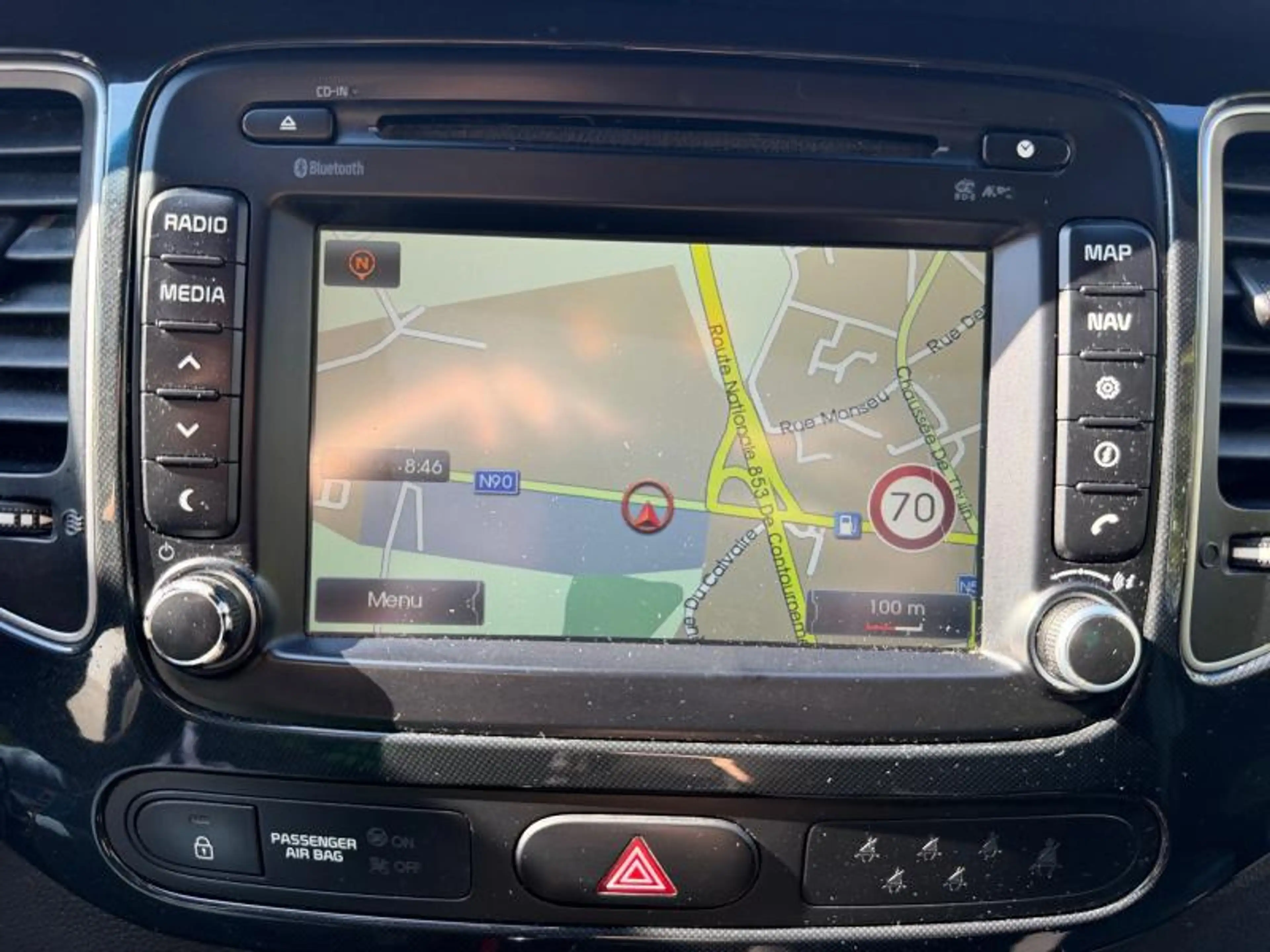 Kia Carens 7places 1.7CRDi 116cv Beige 03/16 Airco GPS USB — photo 14