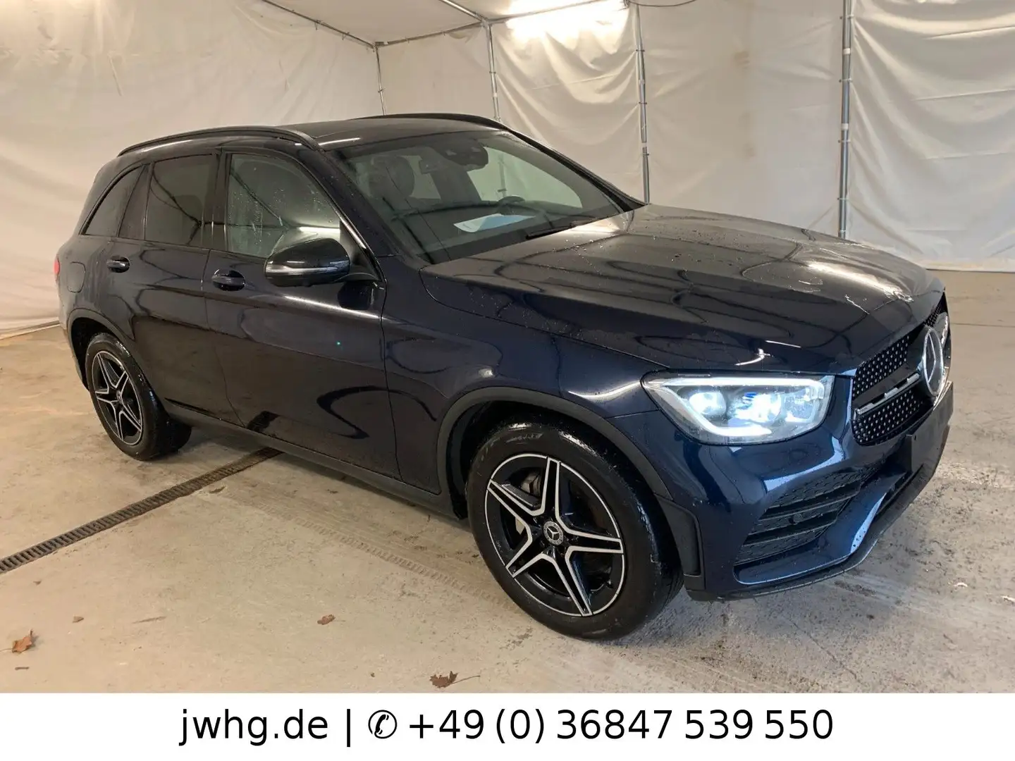 Mercedes-Benz GLC 300 d AMG Line Virtual HeadUp Pano 360° Dist Bleu - 2