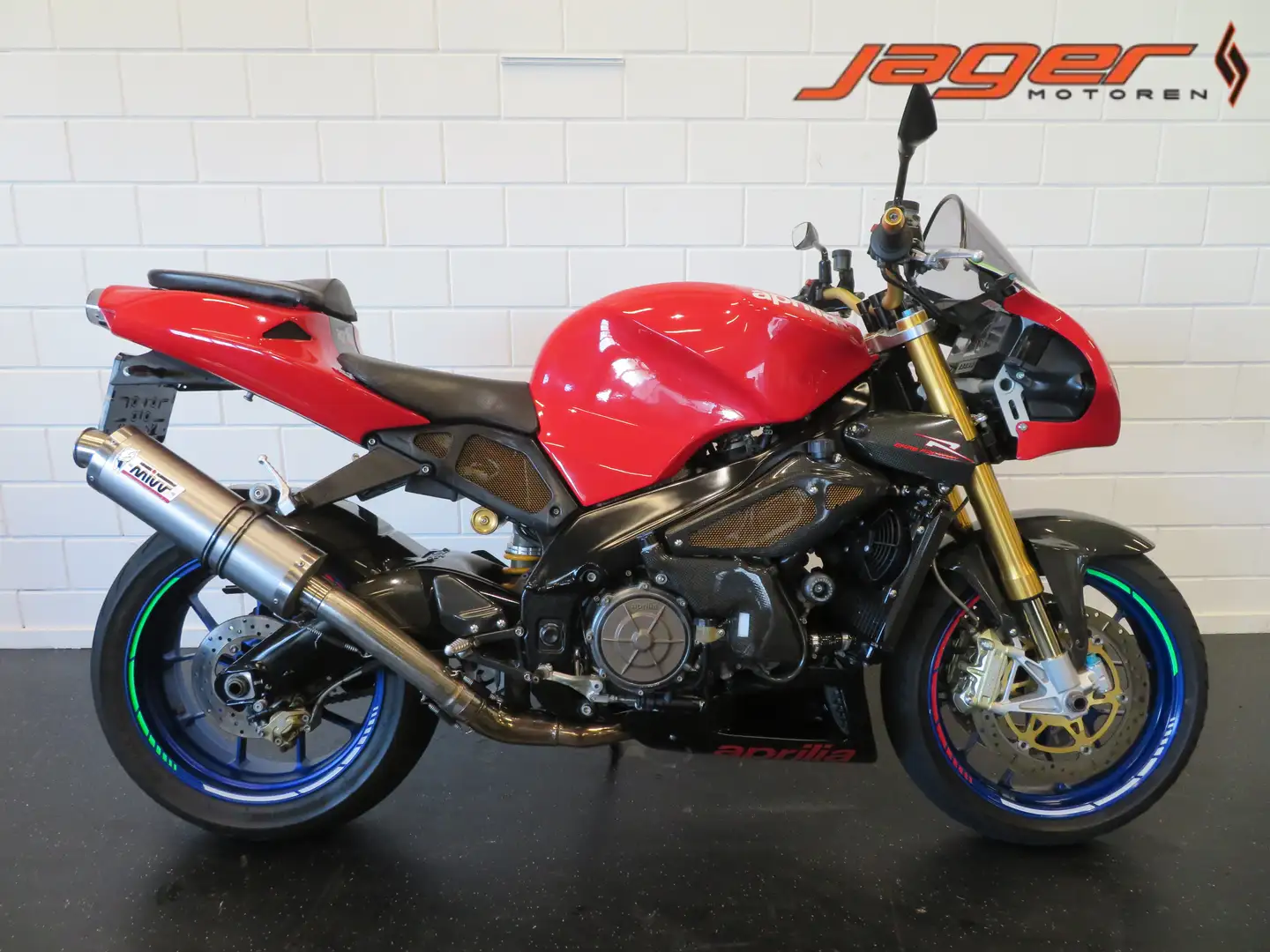 Aprilia Tuono 1000 R FACTORY MIVV TOPPER! Rot - 1