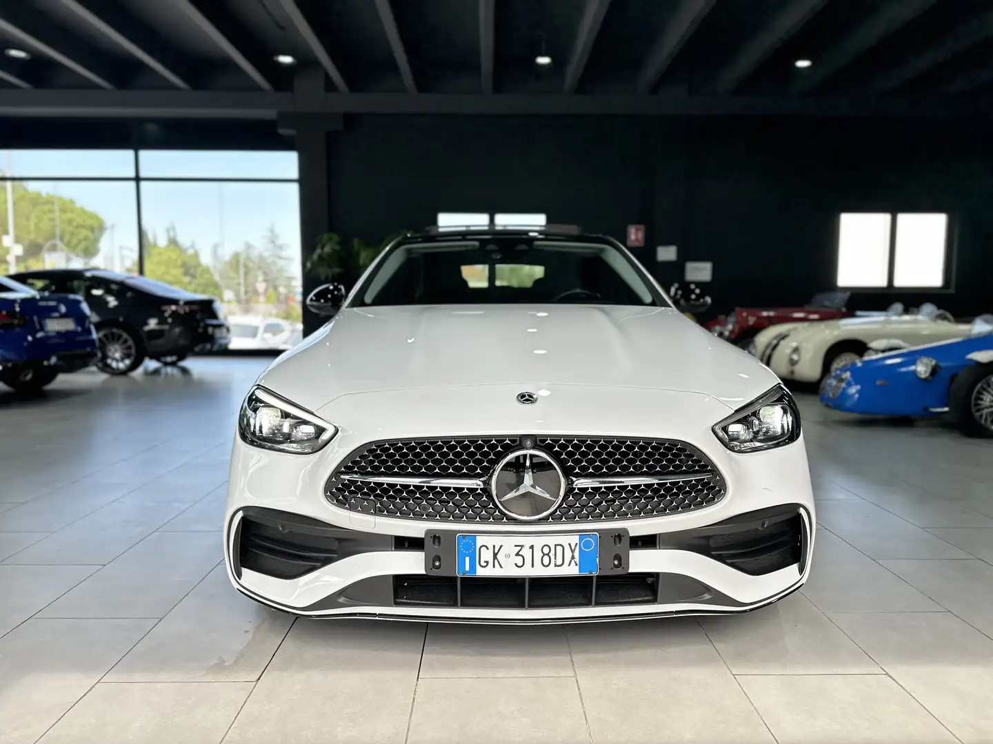 Mercedes-Benz C 300 C 300d mhev Premium Pro auto Full Optional Bianco - 1