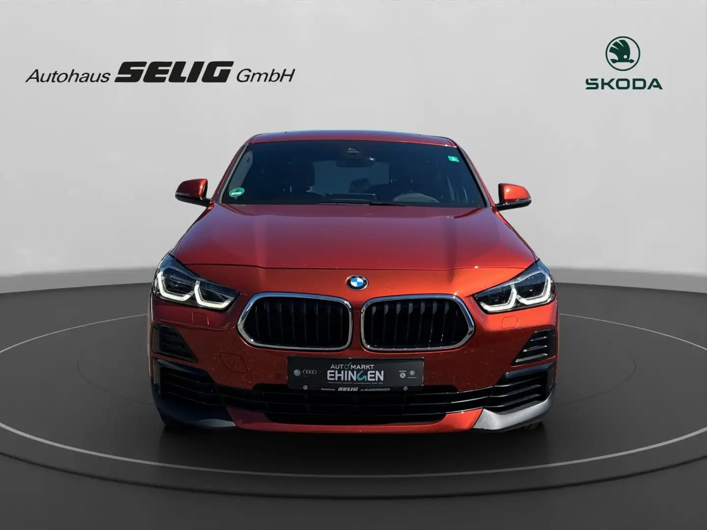BMW X2 xDrive 25 d Advantage Plus, AHK, Navi, LED, . Orange - 2