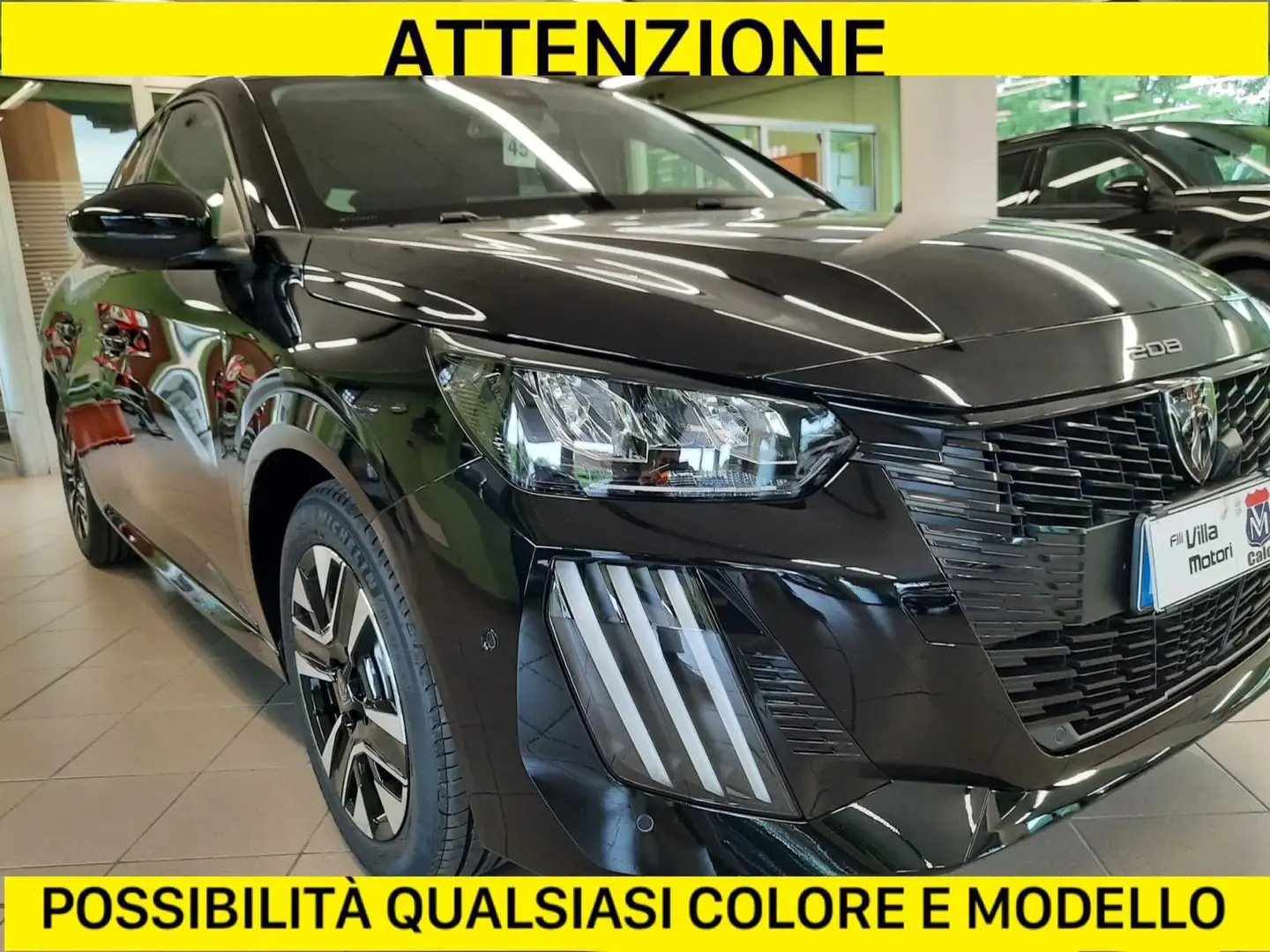 Peugeot 208 1.2 ALLURE PURETECH 100 CV Noir - 1