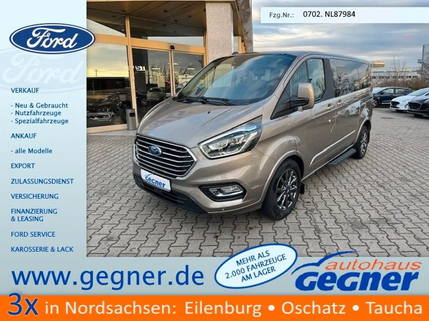 Ford Tourneo Custom 185PS Titanium X L1 Navi Xenon Gold - 1