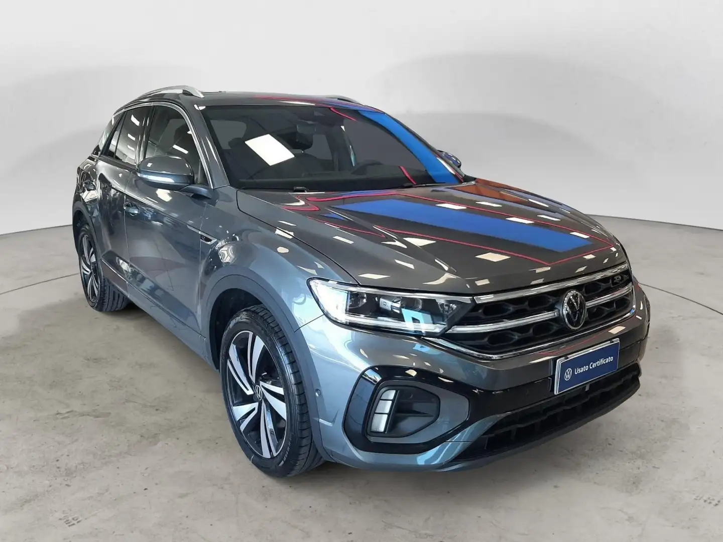 Volkswagen T-Roc 2.0 TDI SCR 150 CV DSG 4MOTION R-Line Grigio - 2
