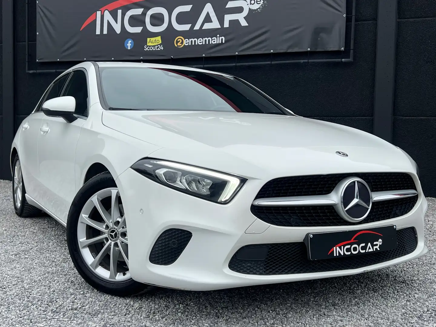 Mercedes-Benz A 180 d * Cuir / Camera / Full Led /Sg chauffant …* Blanc - 1
