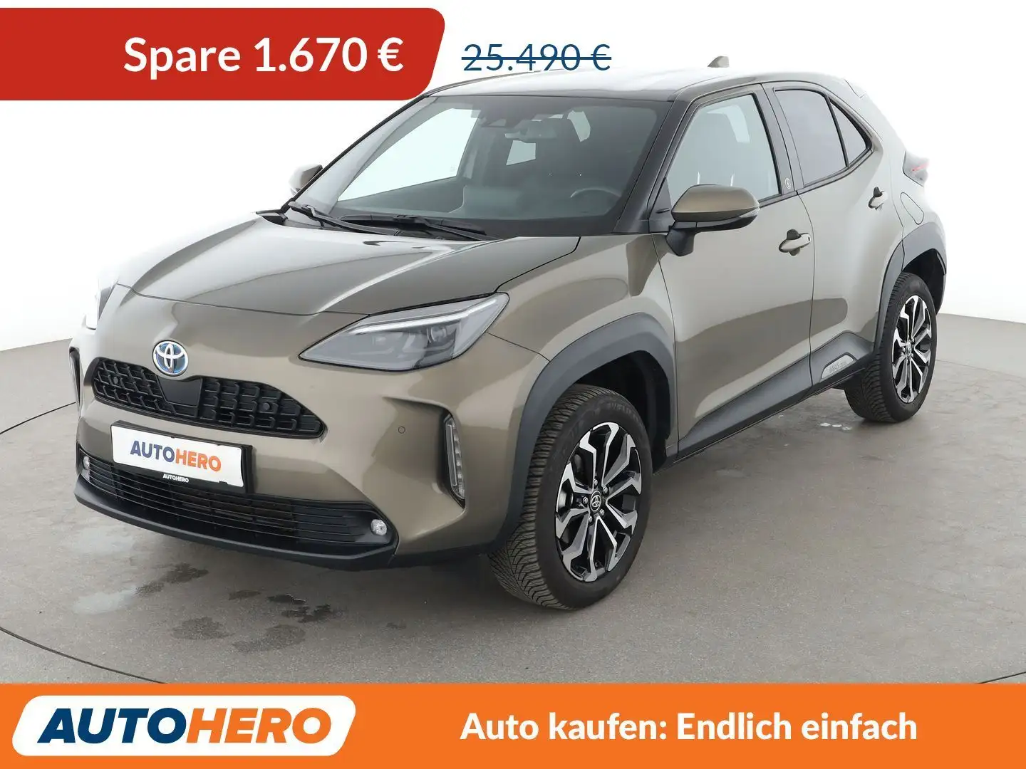 Toyota Yaris Cross 1.5 Hybrid 2WD Team D Aut.*NAVI*CAM*ACC*PDC* Gold - 1