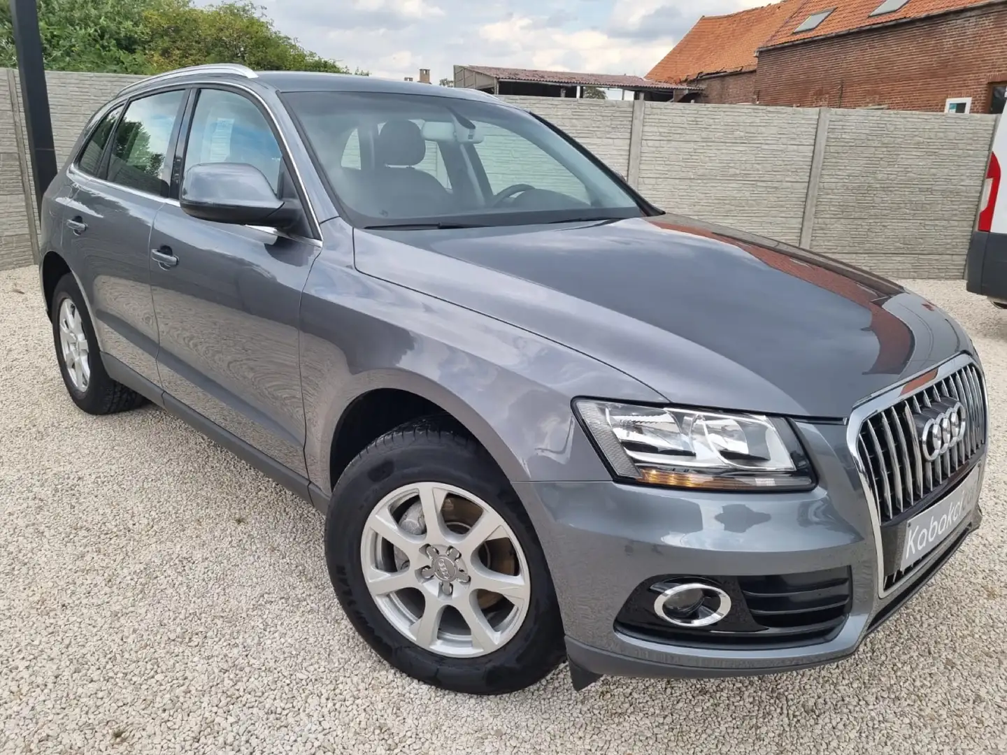 Audi Q5 2.0 TFSI Quattro//CARNET//CUIR//CLIM//GARANTIE 12M Grijs - 1