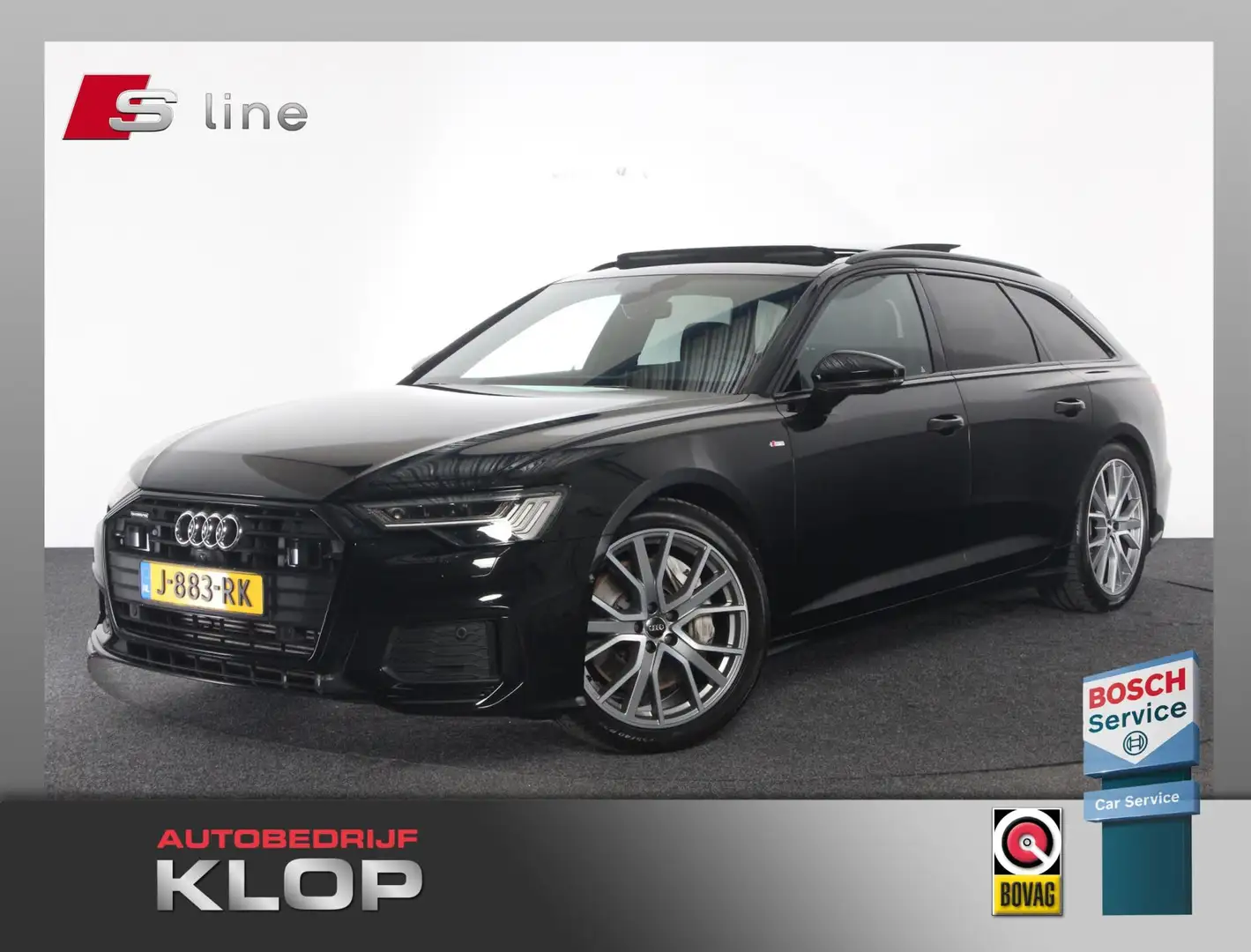 Audi A6 Avant 55 TFSI quattro Sport S line edition Zwart - 1