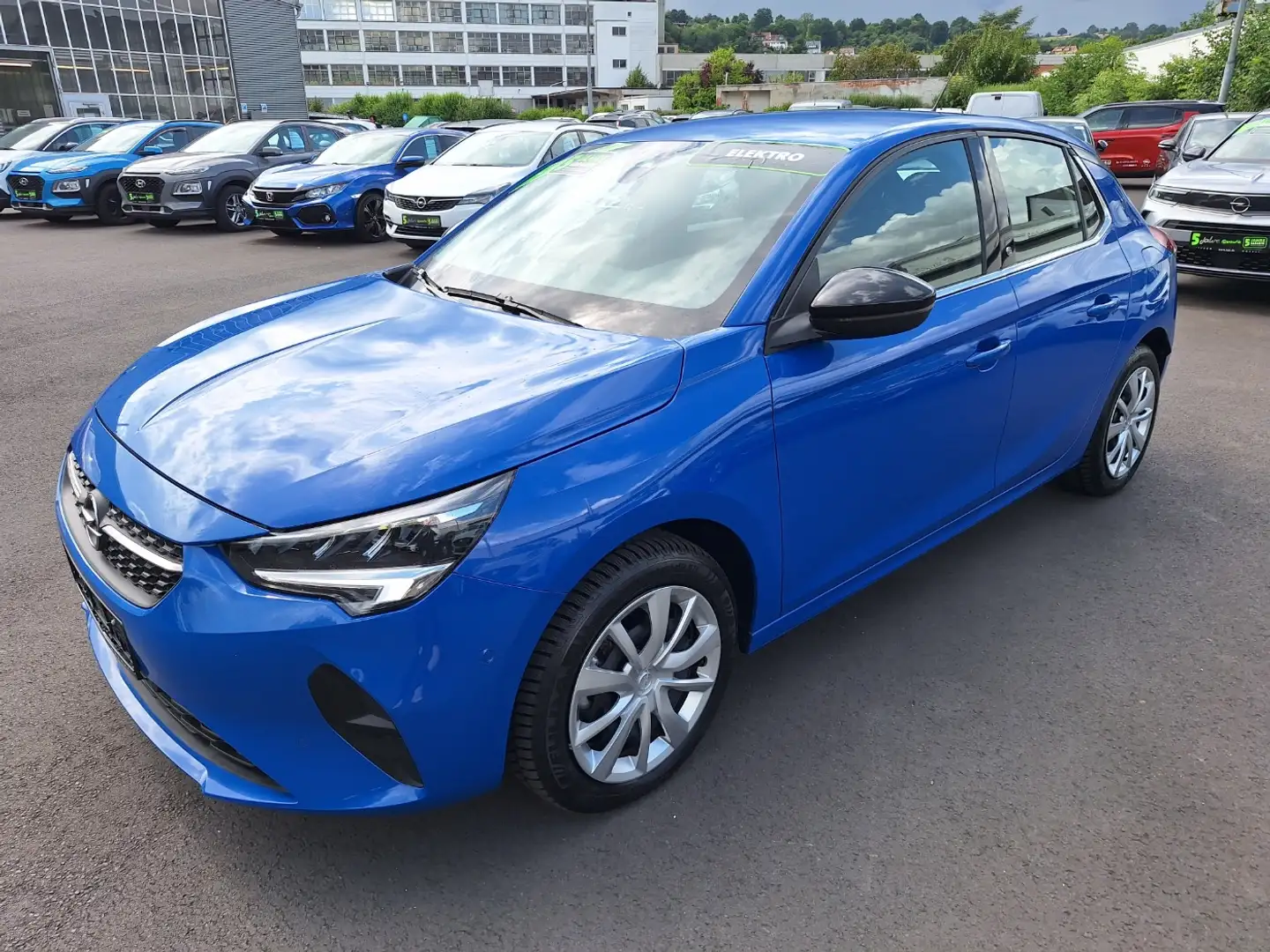 Opel Corsa F e Elegance FLA SpurW KAM LED KlimaA LM Blau - 2