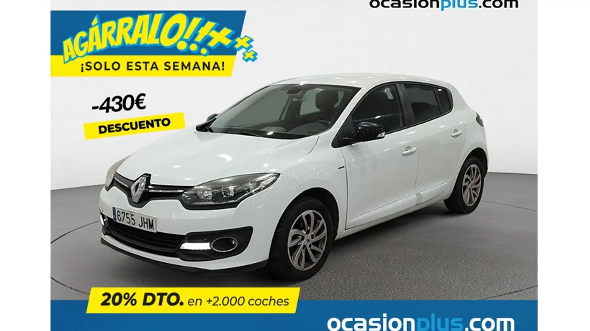 Renault Megane 1.2 TCE Energy Limited S&S 115 Blanc - 1