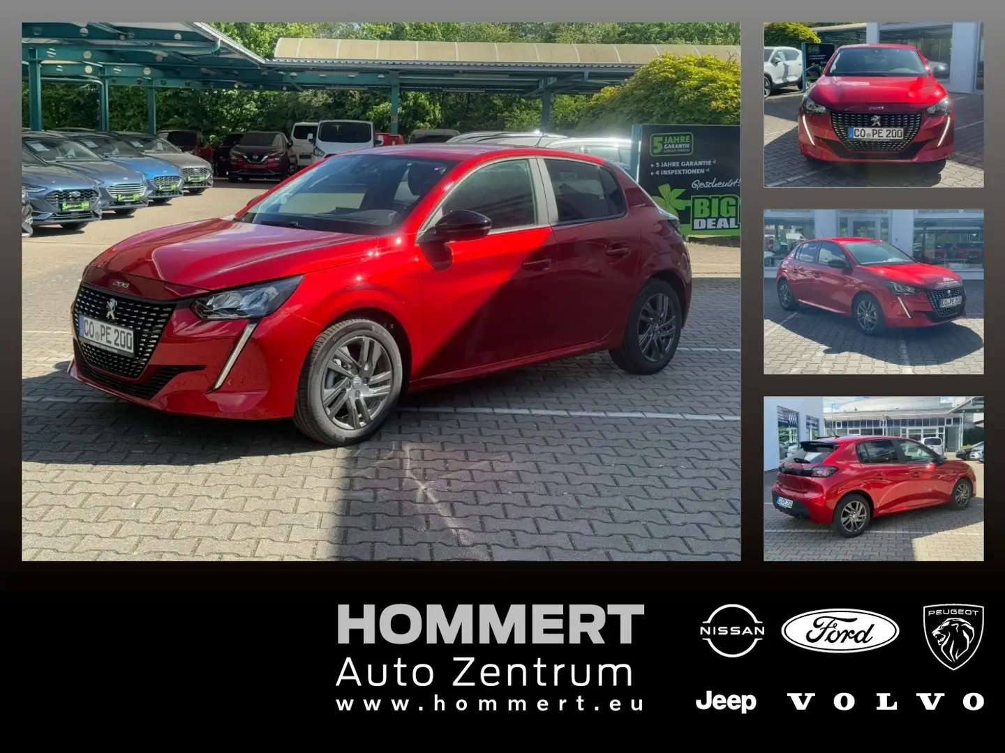 Peugeot 208 1.2 PureTech 75PS *LM*LED*Sitzheizung*Klima* Rot - 1