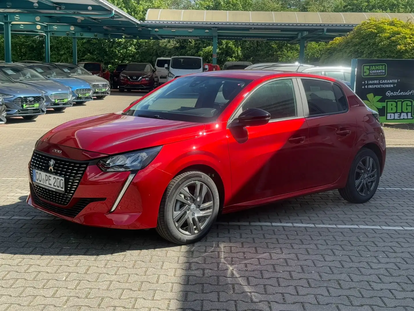 Peugeot 208 1.2 PureTech 75PS *LM*LED*Sitzheizung*Klima* Rot - 2