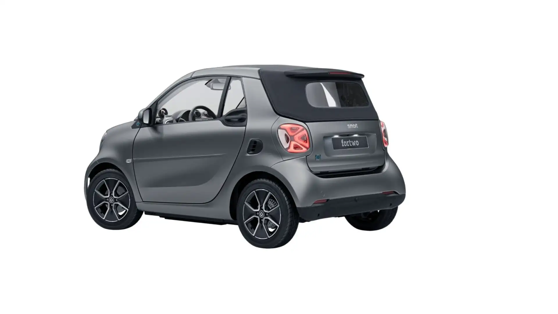 smart forTwo EQ fortwo cabrio PASSION+22kW-LADER+LED+KAMERA BC Grau - 2