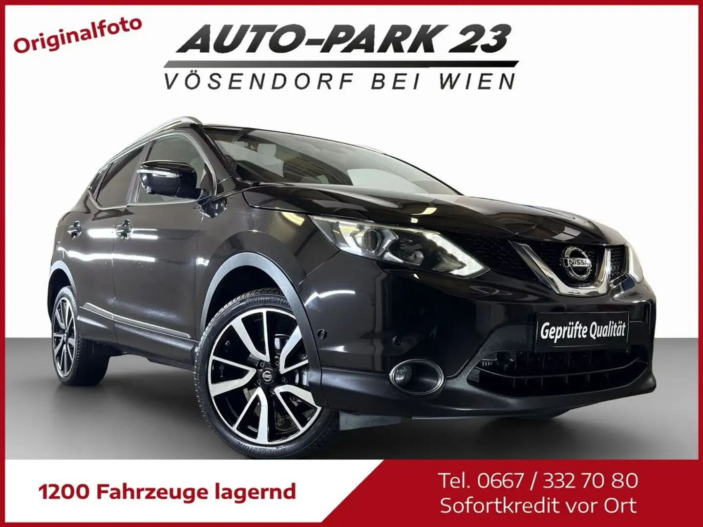 Nissan Qashqai Qashqai DCI**PREMIER*LIMITED*4x4*100.000KM*MOD2015 Schwarz - 1