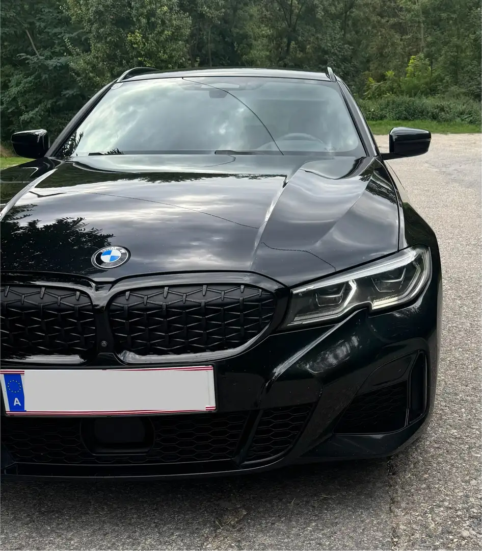 BMW 340 M340d xDrive Touring 48 V Mild-Hybrid-Technologie Schwarz - 1