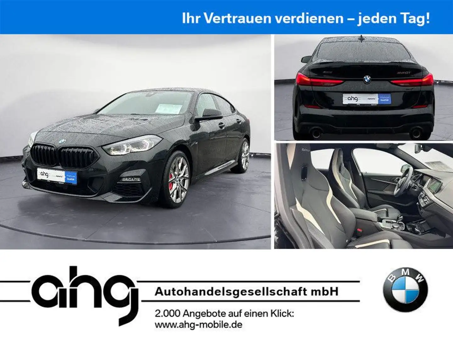 BMW Sonstige 220i xDrive Gran Coupe Steptr. EditionCo Navi He Schwarz - 1