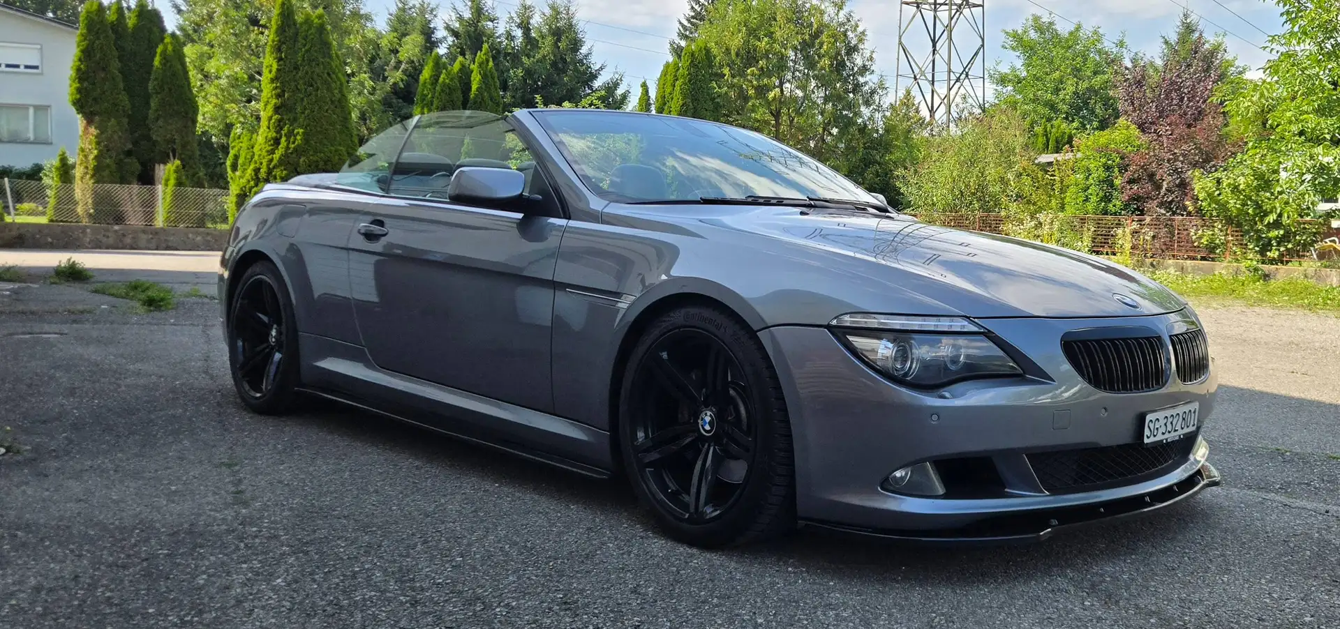 BMW 630 630i Cabrio Aut. Grau - 2