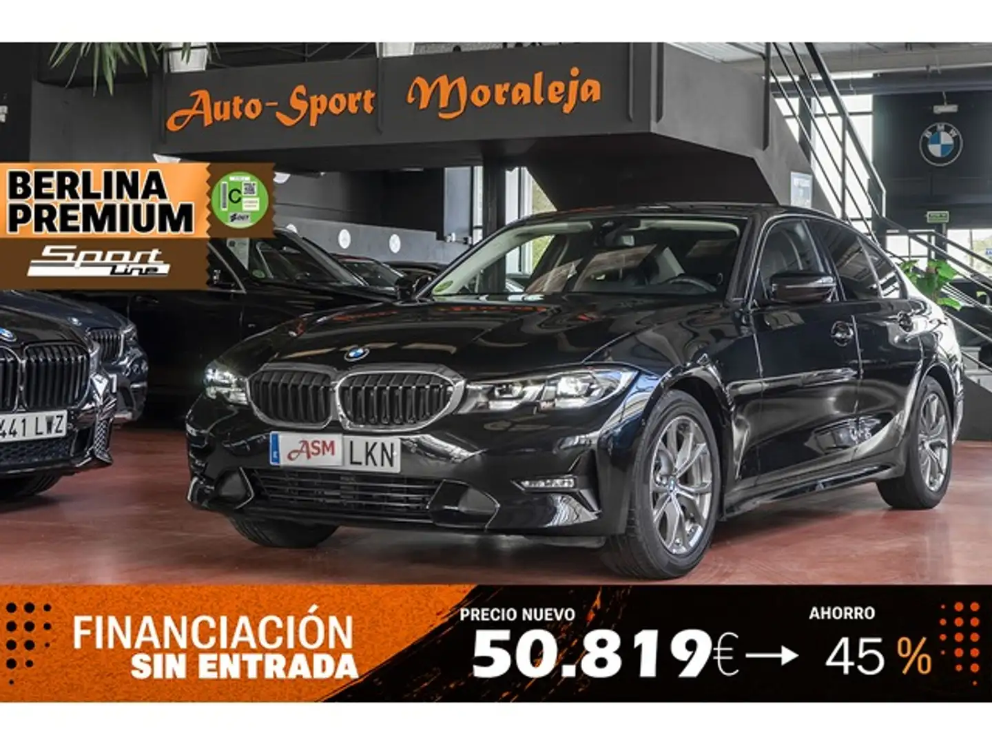 BMW 318 318d Negro - 1