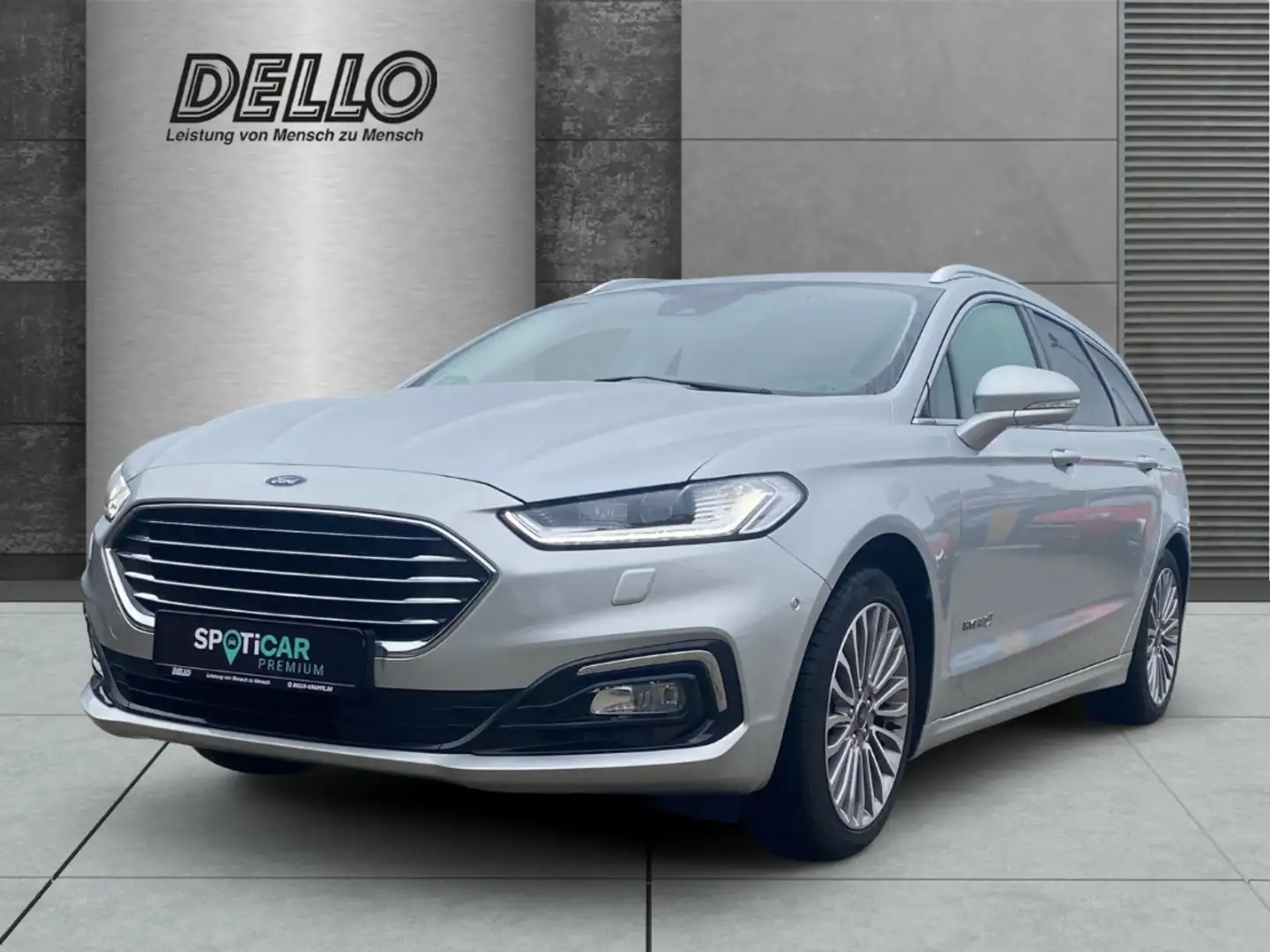 Ford Mondeo Turnier Hybrid 2.0 Navi LED Kurvenlicht ACC El. He Plateado - 1