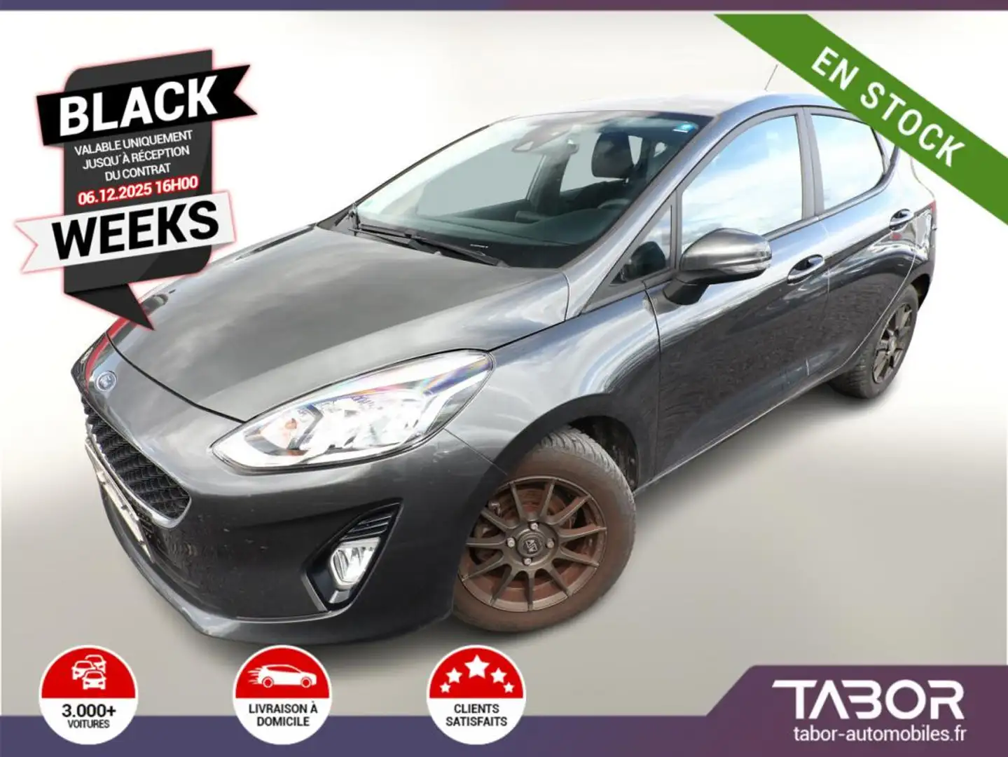 Ford Fiesta 1.0 EcoBoost 100 Vignale Clima Gris - 1