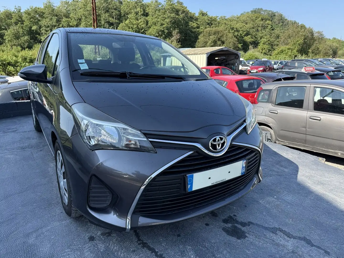 Toyota Yaris 69 VVT-I FRANCE 5P Gris - 1