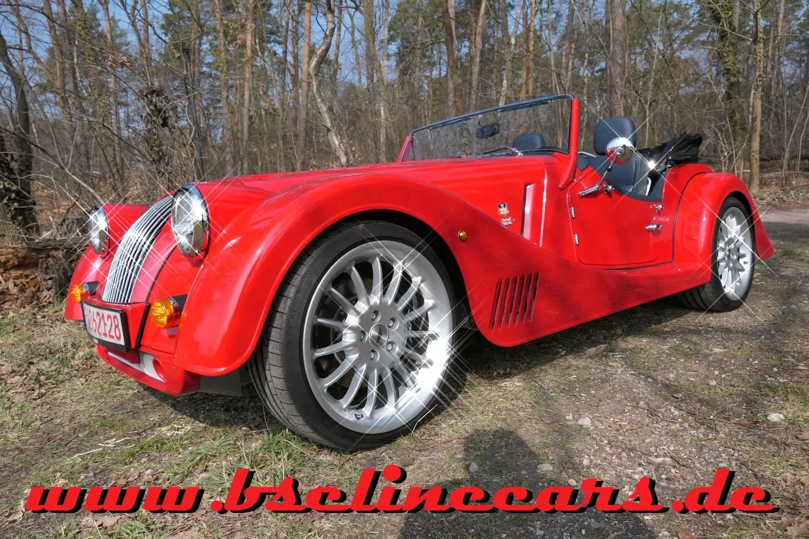 Morgan Plus 6 - 1.Hand - Scheckheft - Perfekt Rot - 1