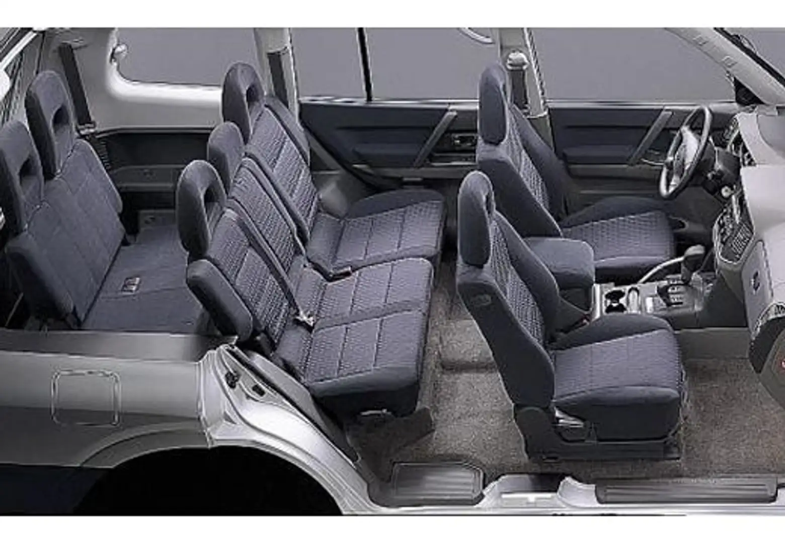 Mitsubishi Montero 3.2 DI-D GLS Gris - 1