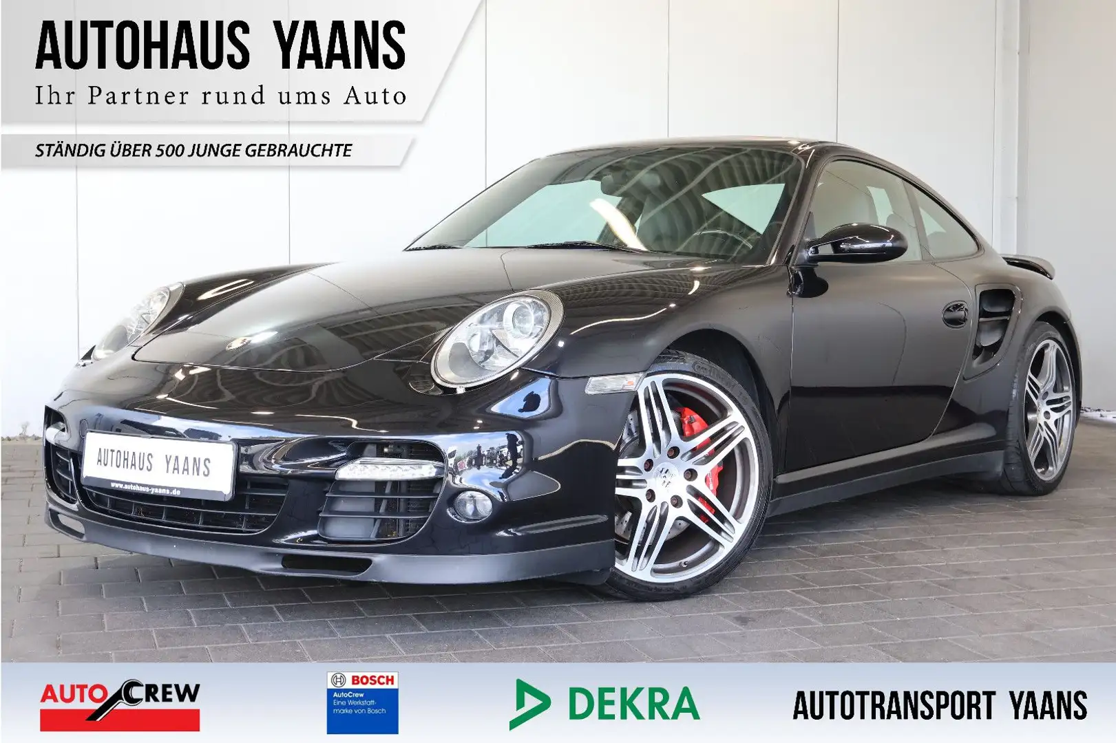 Porsche 911 Turbo 3.6 BOSE+PASM+XEN+GSD+19" Schwarz - 1