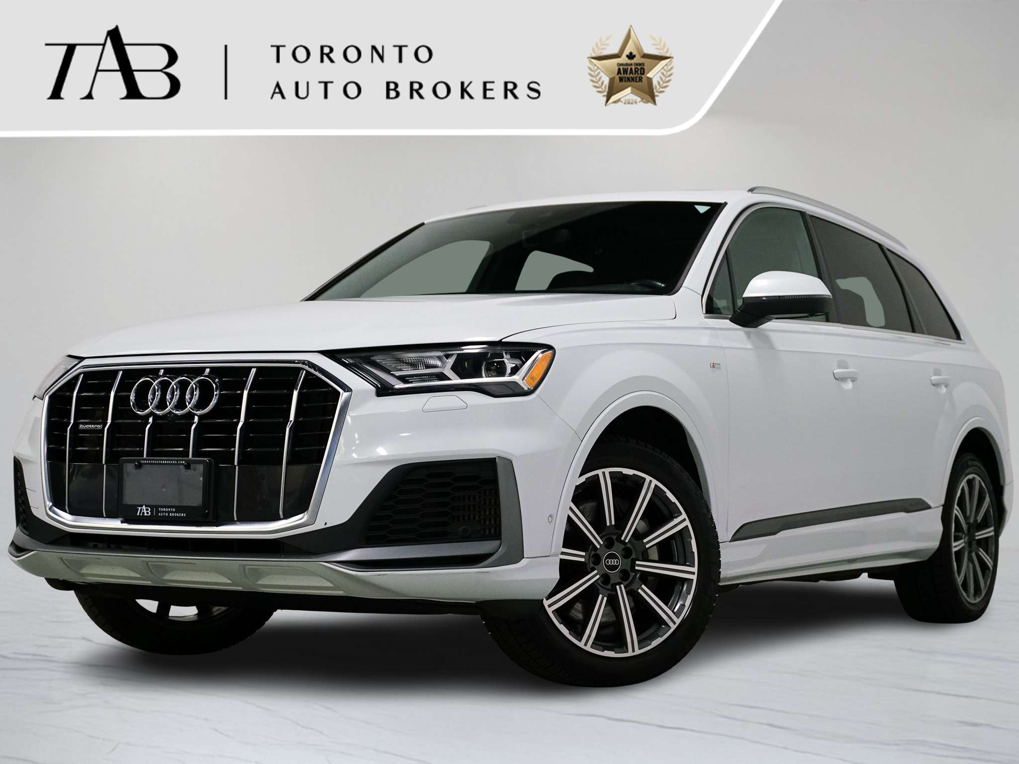 White 2021 Audi Q7 SUV / Crossover Automatic