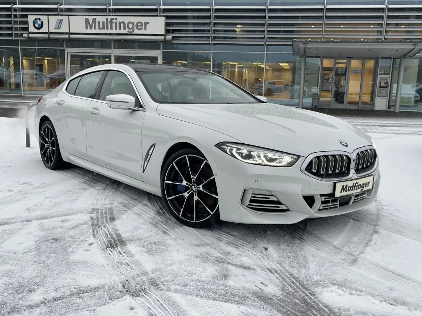 BMW 840 i GC xDr. M Sport Standh.PanoD.Laser Sitzbel Blanc - 2