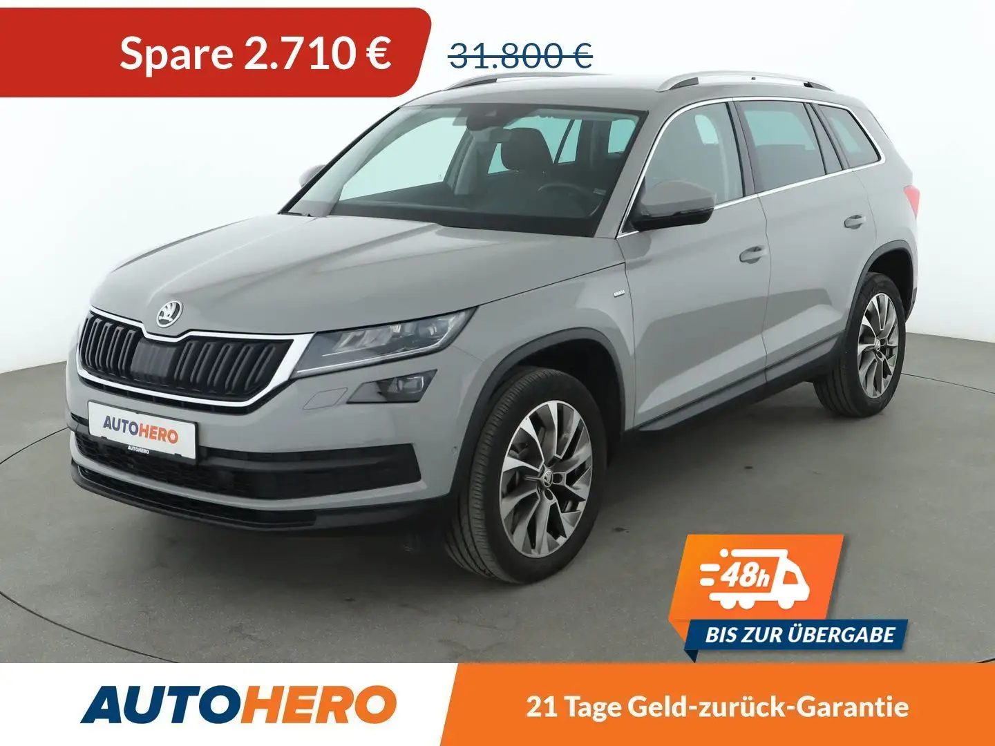 Skoda Kodiaq 2.0 TDI Clever 4x4 *NAVI*ACC*PDC*SHZ*ALU* Grau - 1