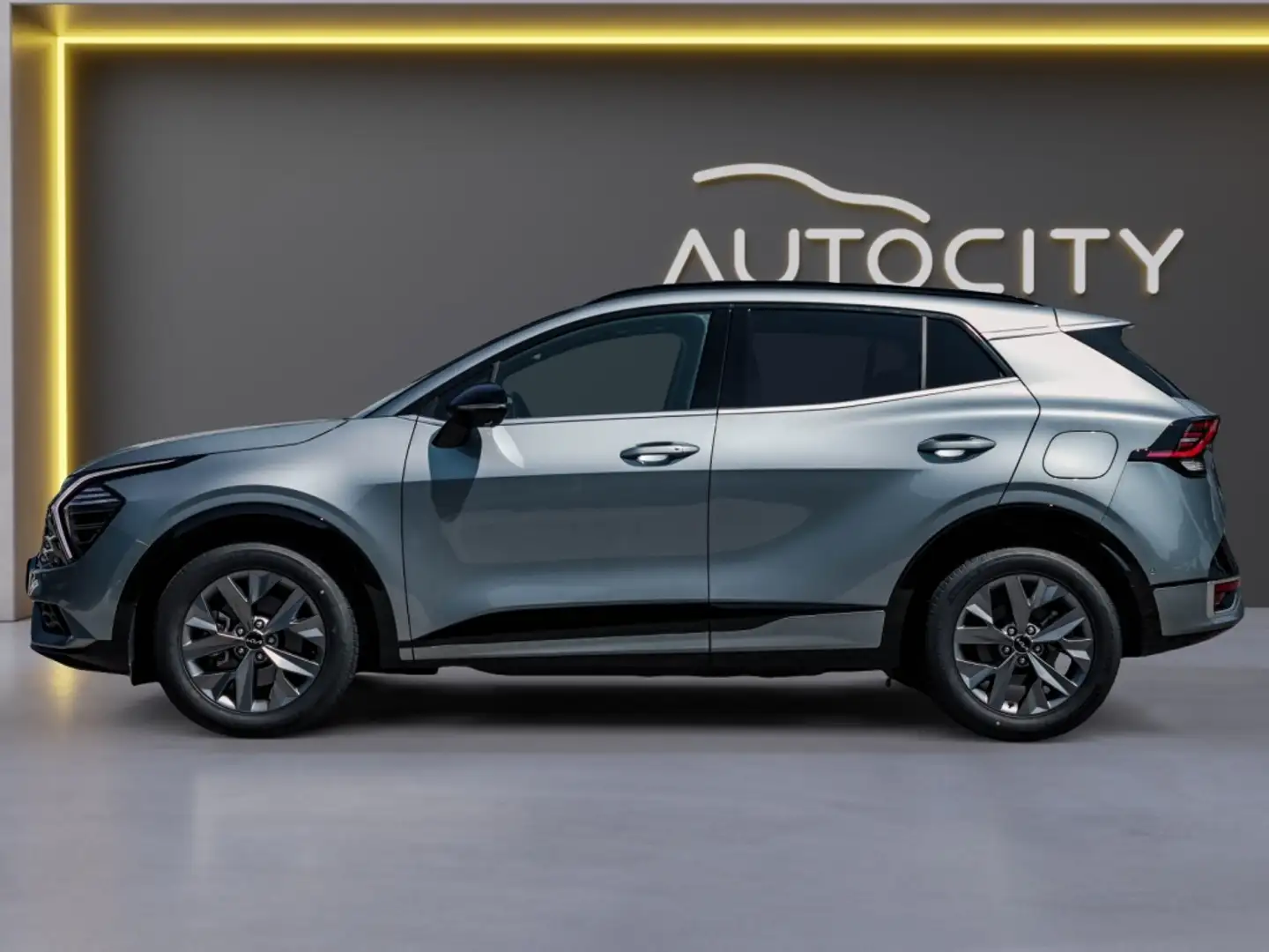 Kia Sportage 1.6 T Hybrid 230 pk GT-Plusline Pano l Leder l 360 Grijs - 2