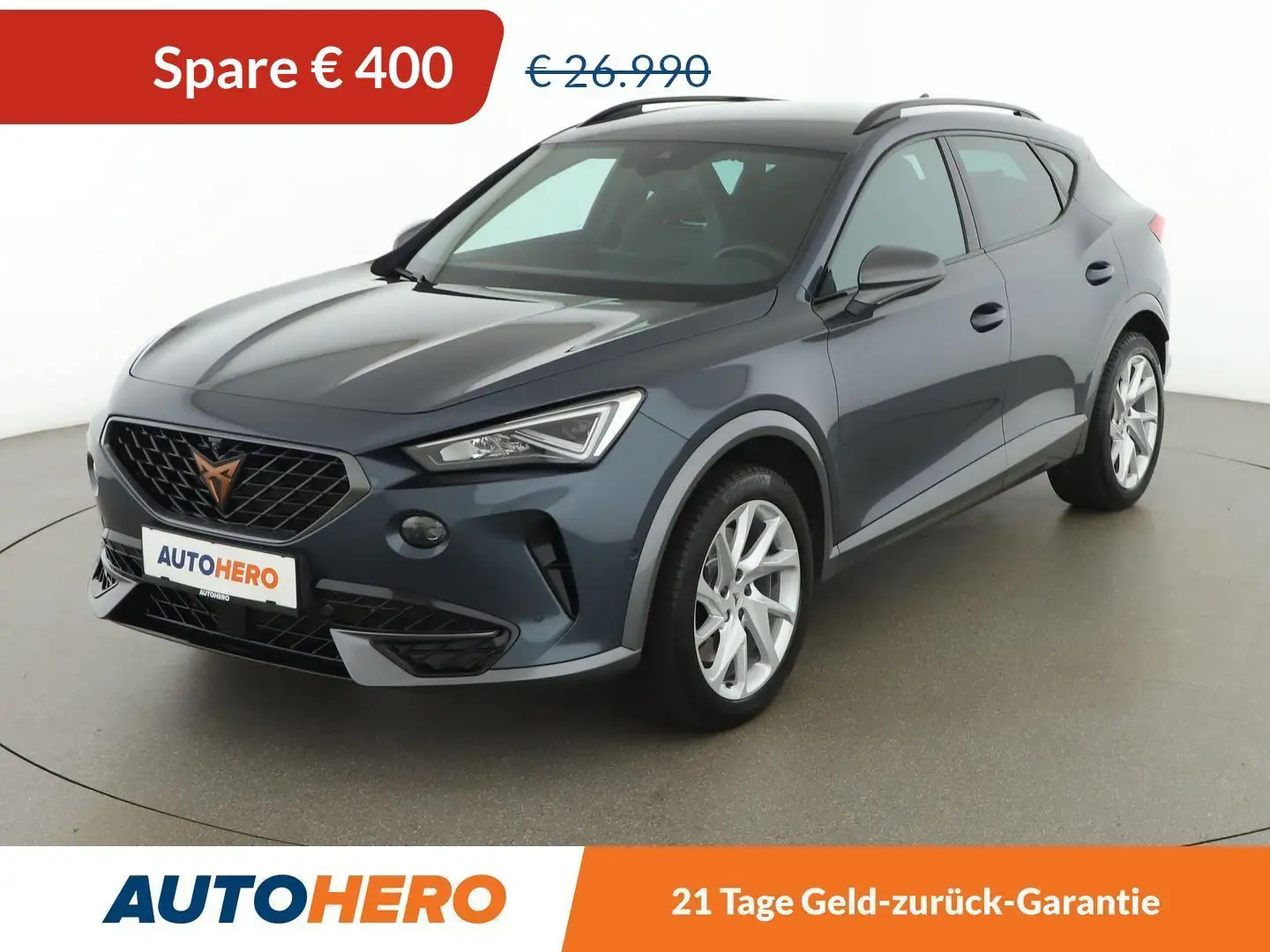 CUPRA Formentor 2.0 TSI VZ 4Drive Aut. *LED*ACC*NAVI*SPUR*TOT* Grau - 1