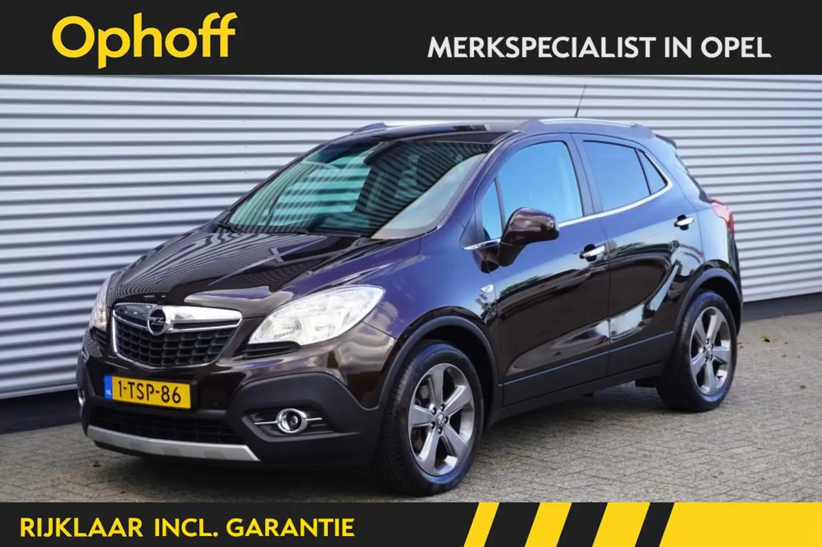 Opel Mokka 1.4 Turbo Cosmo / Parkeersensoren + camera / Navi Brun - 1