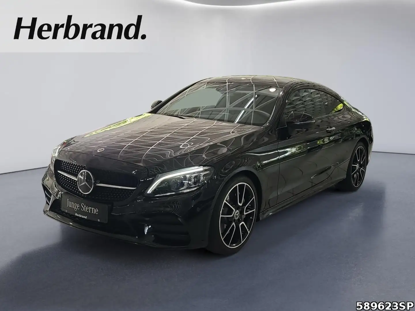 Mercedes-Benz C 300 d AMG DISTRONIC HEAD-UP PANO STANDHZG 360° Noir - 1
