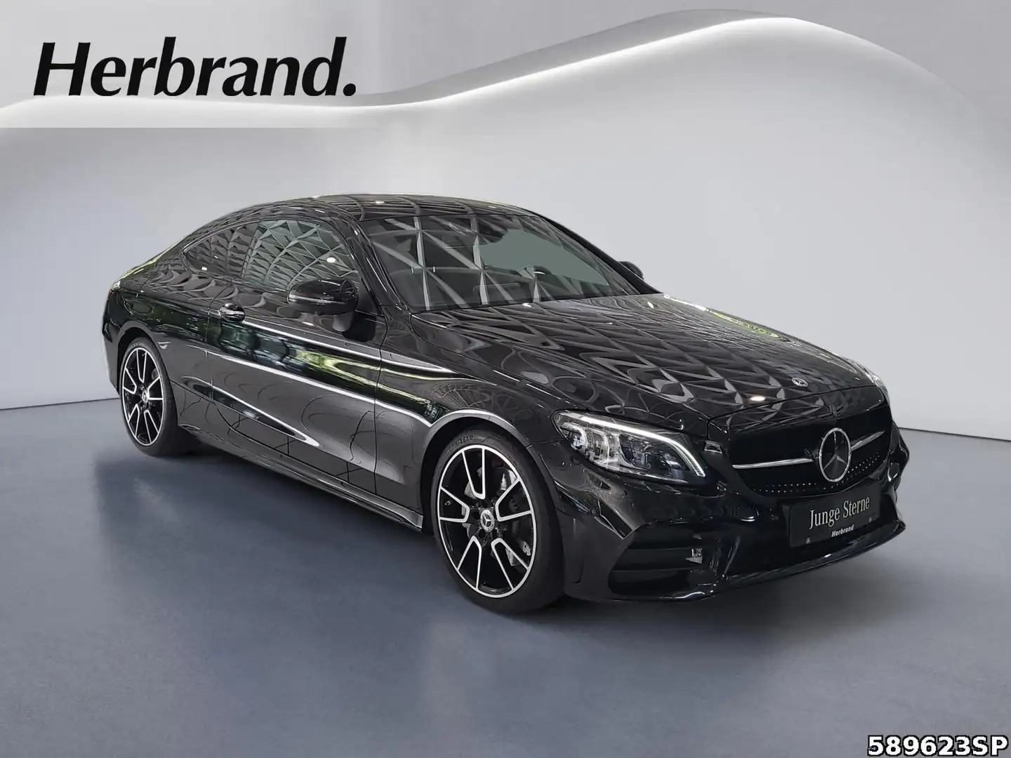 Mercedes-Benz C 300 d AMG DISTRONIC HEAD-UP PANO STANDHZG 360° Noir - 2