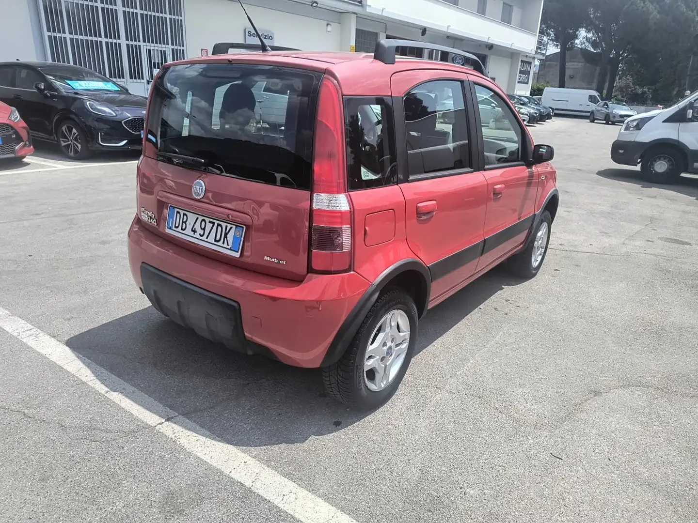 Fiat Panda Panda 1.3 mjt 16v Climbing 4x4 Rood - 2