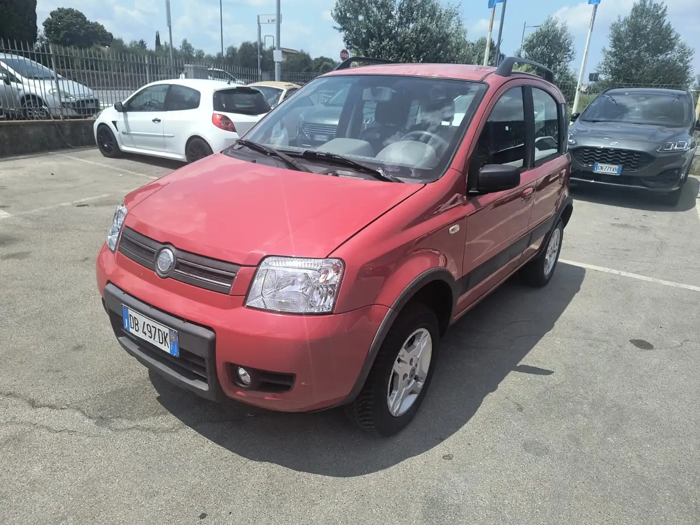 Fiat Panda Panda 1.3 mjt 16v Climbing 4x4 Rood - 1
